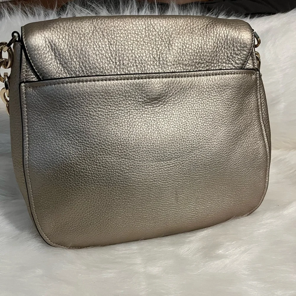 AUTHENTIC CALVIN KLEIN HANDBAG- SOFT PEBBLE LEATHER HOBO SHOULDER BAG